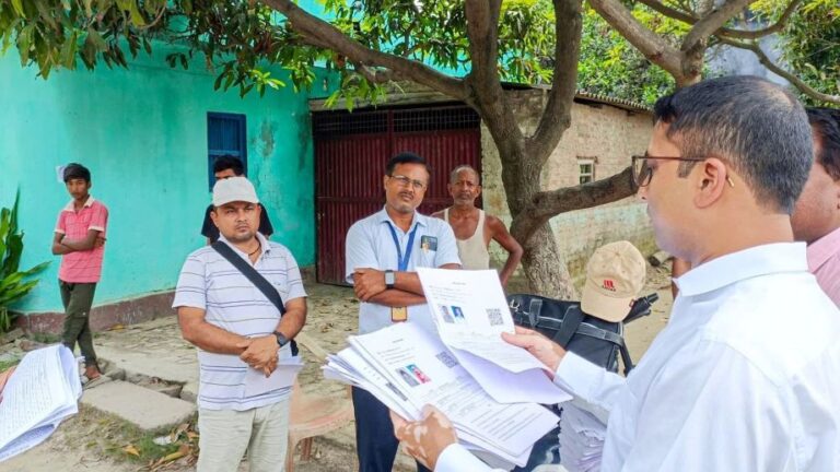 SIR process by ECI in Bihar