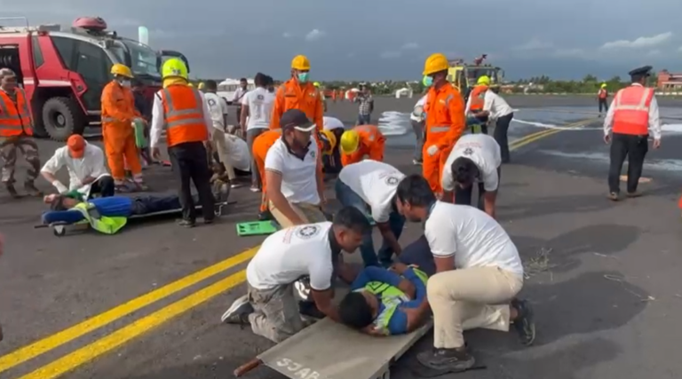 Bhubaneswar Airport Conducts Mock Drill To Test Emergency Response