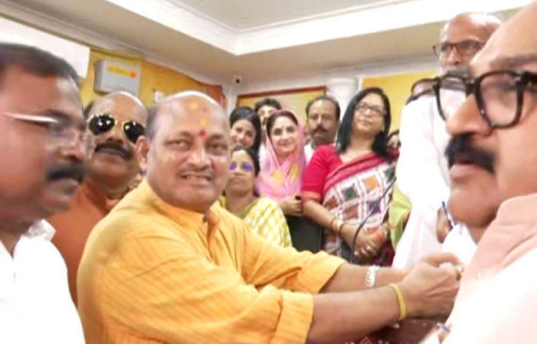 Manmohan Samal Set To Be Re-Elected Odisha BJP President Unopposed