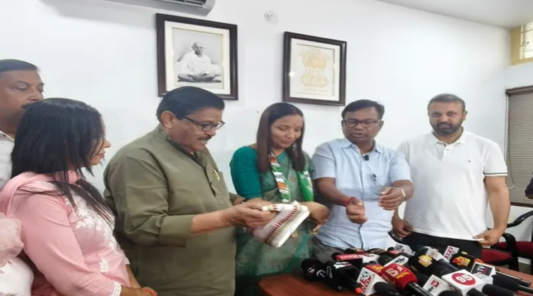 Former Odisha CM Hemananda Biswal’s Daughter Sunita Joins Congress, Cites Reason For Quitting BJD