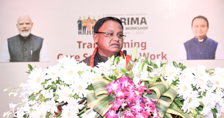 Odisha CM Announces Life Insurance Coverage For Sanitation Workers