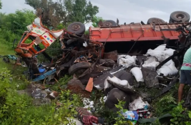 3 Killed, 1 Critical As Loaded Trucks Collide In Odisha’s Nayagarh