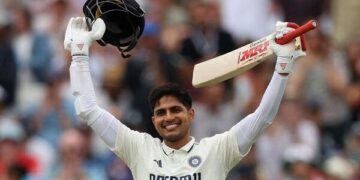 Shubman Gill 430 runs in one Test