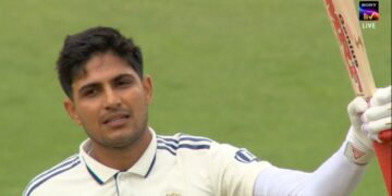 Shubman Gill 200 & 100