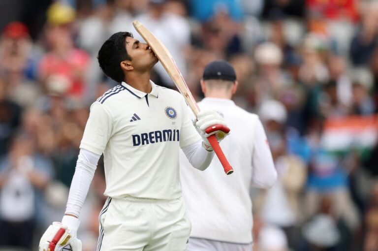 Shubman Gill's 4th 100 in series