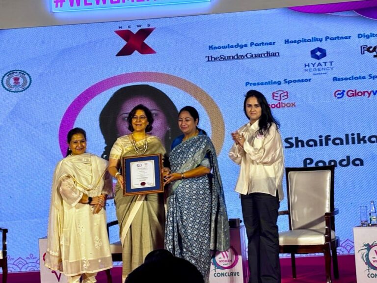 Shaifalika Panda Wins Shakti Award At ‘We Women Want Conclave 2025’