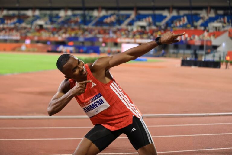 Animesh Kujur 200m gold