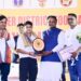 CM Mohan Majhi felicitates Sweta Rani for Asian wushu bronze