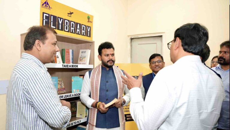 Bhubaneswar’s Flybrary To Be Replicated In Other Airports: Civil Aviation Minister