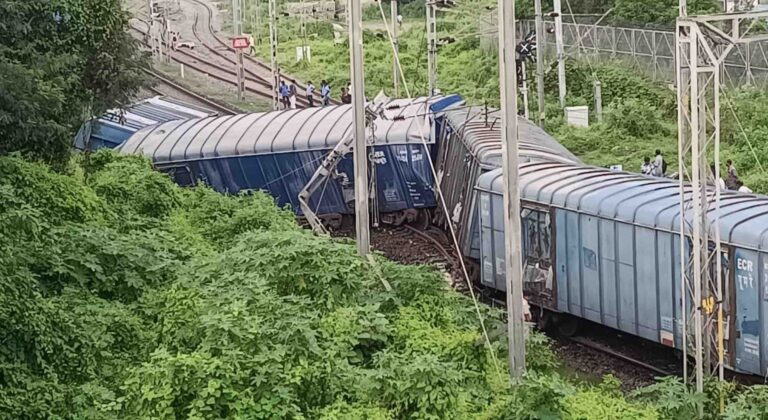 Goods Train Derails At Vizianagaram; Vande Bharat Among 9 Trains Delayed