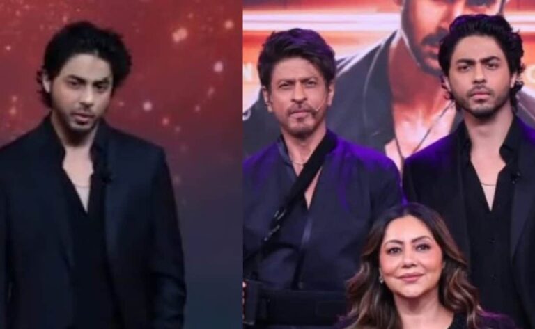 Shah Rukh Khan Gets Emotional As He Invites Aryan On Stage, Urges Fans To Shower Love & Blessings