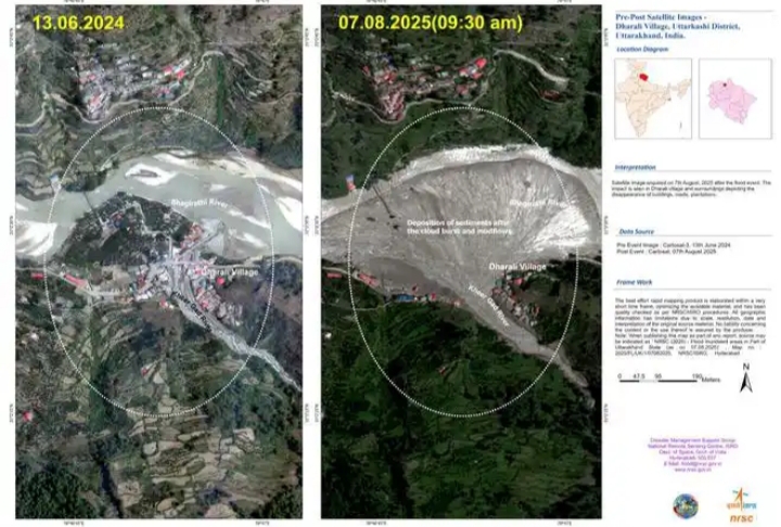 ISRO’s Satellite Images Help In Rescue And Relief Operations In Uttarkashi