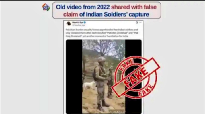 PIB Cautions Netizens Against Fake Video Of Indian Soldiers ‘Captured’ By Pakistan Rangers