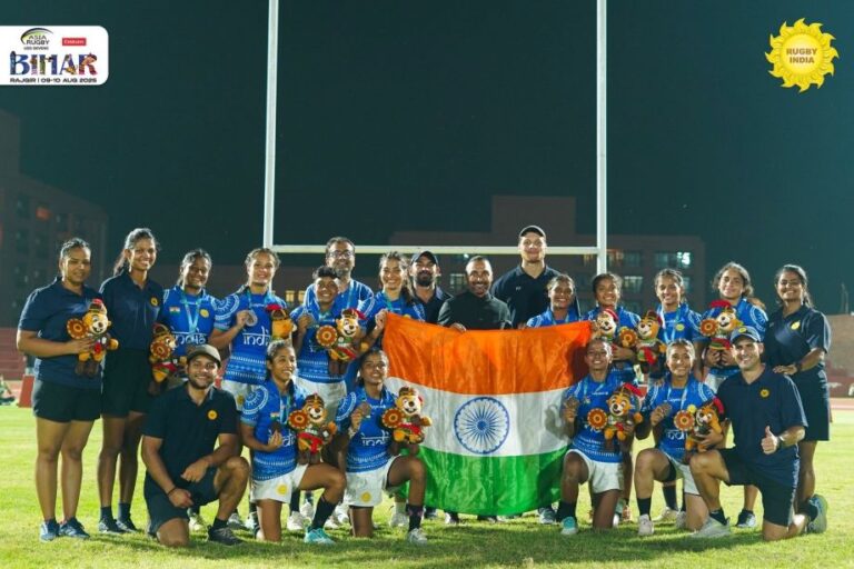 India women's rugby team bronze