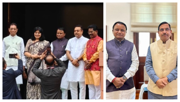 CM Mohan Majhi Meets Odisha BJP MPs On Parl Premises; Pushes For Higher Rice Procurement Target With Union Min