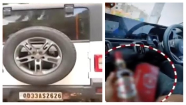 Fatal Crash In Bhubaneswar: Video Of ‘Absconding’ SUV Owner With Alcohol Bottle Goes Viral