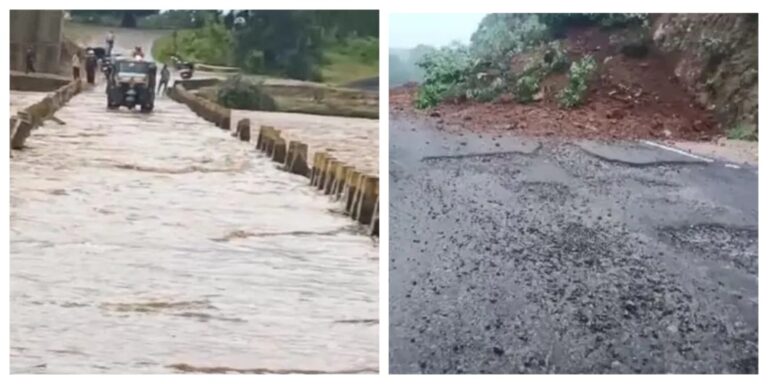 Heavy Rain Triggered By Low Pressure Wreaks Havoc In Southern Odisha, Snaps Road Link