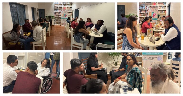 Human Library Organised By Bakul Foundation At Café 16 In Bhubaneswar