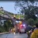 Mumbai monorail stuck