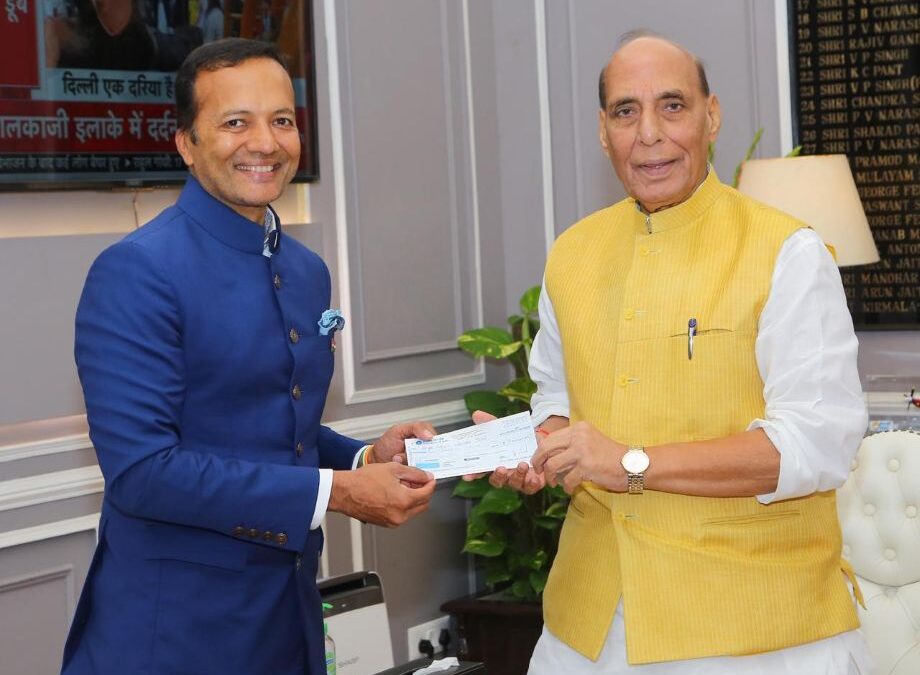 Naveen Jindal & Rajnath singh