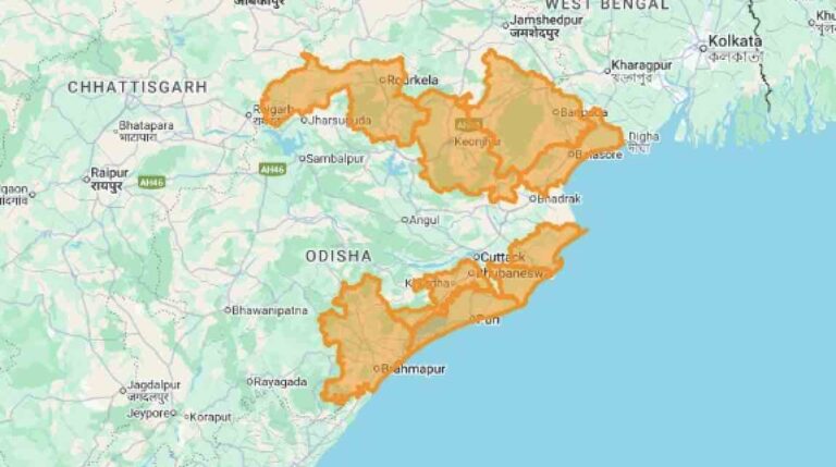 Rain & Thunder To Lash Khurda, Puri & 7 Other Odisha Dists This Afternoon