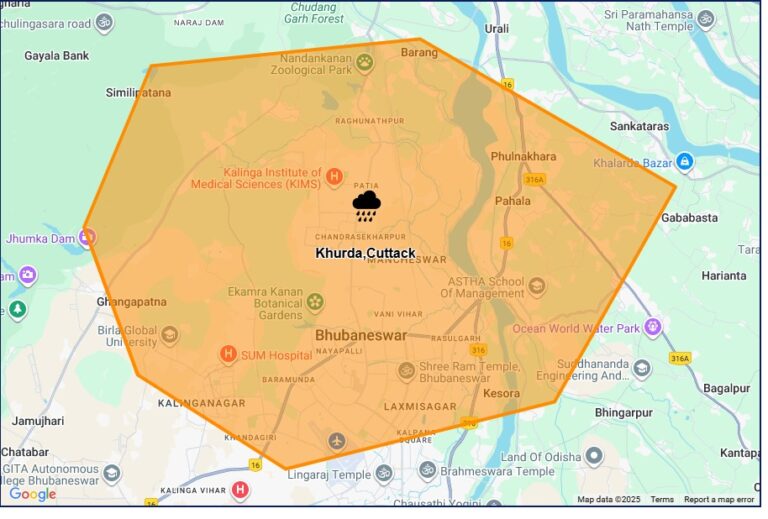 Rain, Thunderstorm To Lash Cuttack, Khurda In 2 hours; IMD Issues Orange Alert
