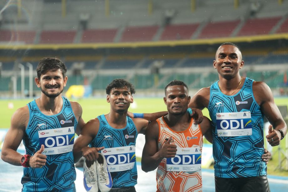 Odisha 4x100 gold