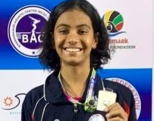 Odisha swimmer Sahita Ghosh