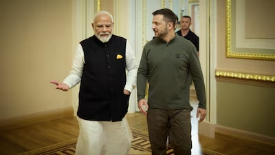 PM Modi, Zelensky