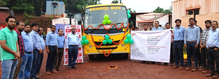 AM/NS India Launches School Bus Service In Odisha’s Keonjhar