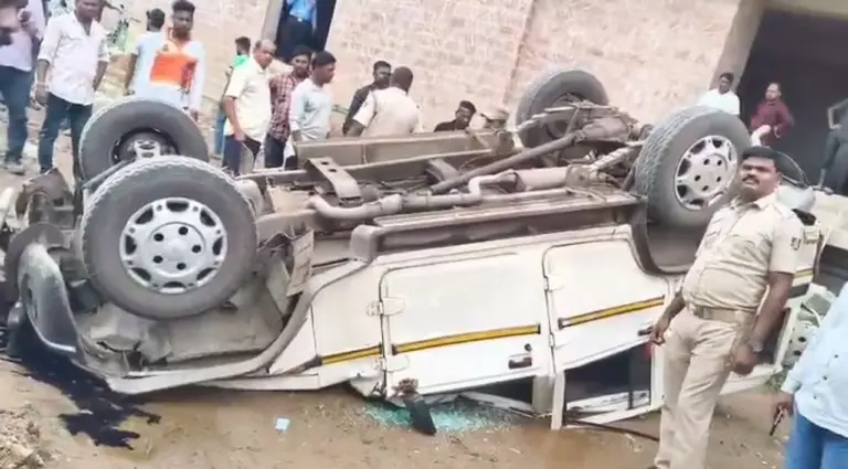 SUV Crashes Down From Multi-Level Parking Facility In Odisha’s Puri, Driver Critical