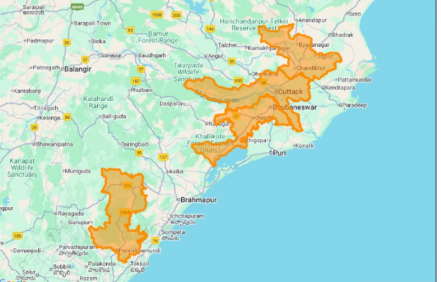 Heavy Rain With Lightning May Lash 4 Odisha Districts Tonight