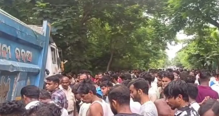 Father-Daughter Duo Crushed To Death By Truck Near Paradip In Odisha