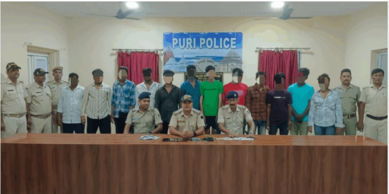 12 Arrested For Posing As Puri Jagannath Temple Servitors & Cheating Devotees