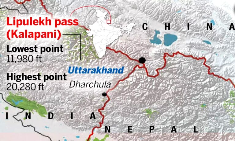 India Dismisses Nepal’s Claim Over Lipulekh Pass, Cites Lack Of Historical Basis
