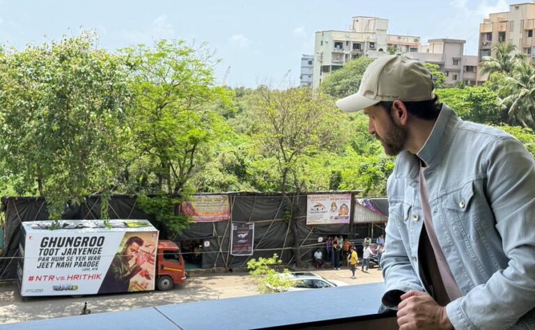 Jr NTR Sends ‘War 2’ Billboard Outside Hrithik Roshan’s House, Warns: ‘Ghungroo Toot Jaayenge’