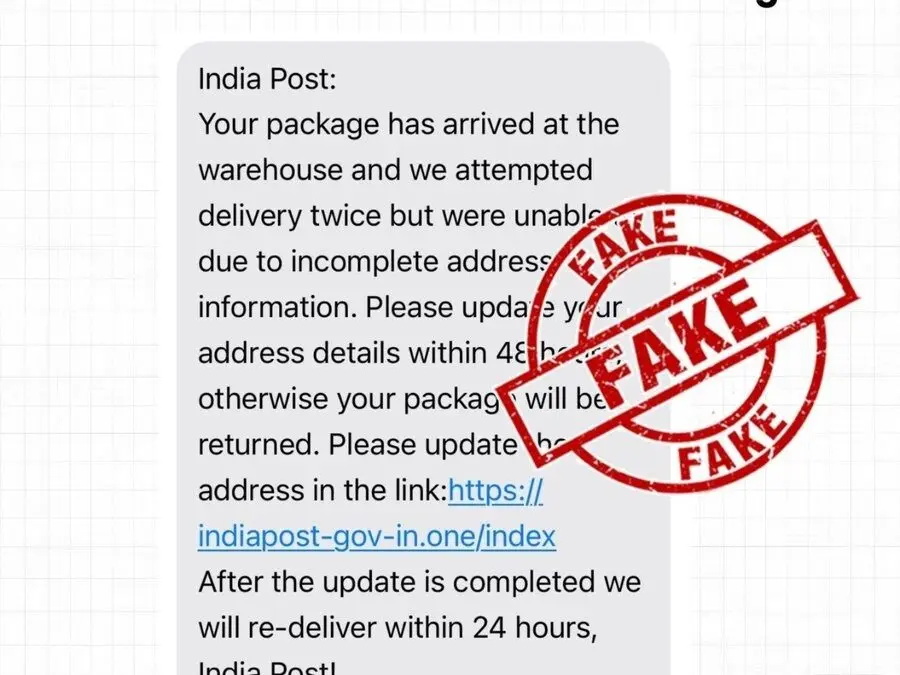 PIB Fact Check Declares Purported India Post SMS As Fake; Beware