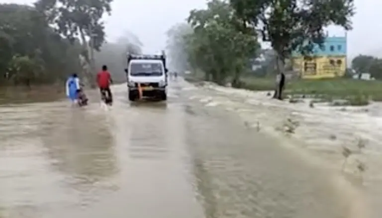 Flood Spectre Over Balasore’s Basta Block As Jalaka River Breaches Danger Mark