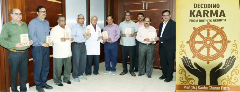‘Decoding Karma—From Birth To Rebirth’ Released By SOA President