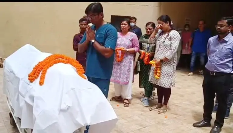 Organ Donor Given Guard Of Honour At Sum Hospital In Bhubaneswar