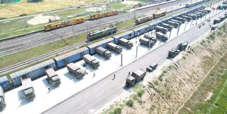 In A First, Army Uses Freight Train To Move Advance Winter Stocking To Jammu And Kashmir