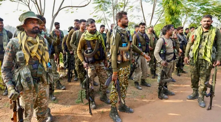 Two Maoists Killed In Encounter With Security Forces In Chhattisgarh; Huge Quantity Of Explosives Seized