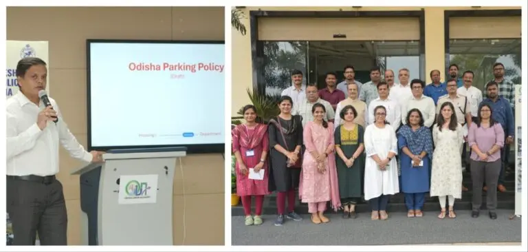 Draft Parking Policy Designed For Urban Odisha