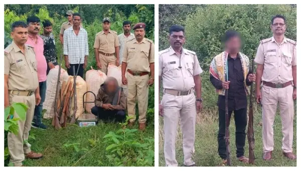 2 Arrested With 127 Kg Ganja and 5 Country-Made Guns In Odisha’s Kandhamal