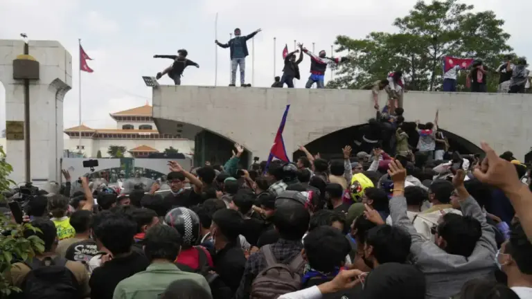 Nepal protest