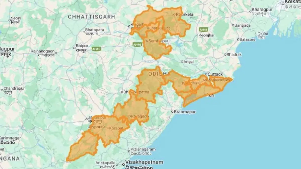 Low Pressure Brewing Over Bay: IMD Issues Orange Warning For 11 Odisha Dists Till 7PM