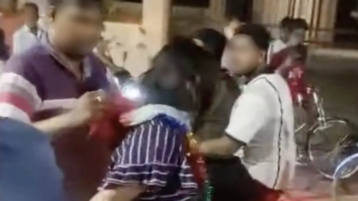 Man Parades Estranged Wife & Male Friend With Hands Tied On Street In Odisha’s Puri