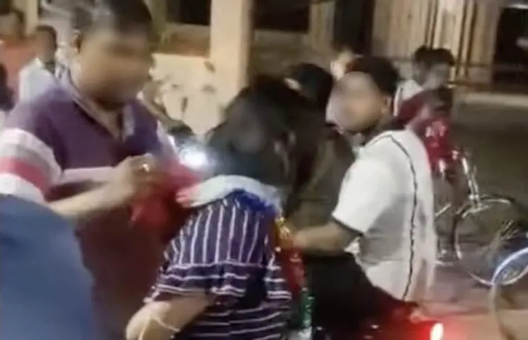 Man Parades Estranged Wife & Male Friend With Hands Tied On Street In Odisha’s Puri