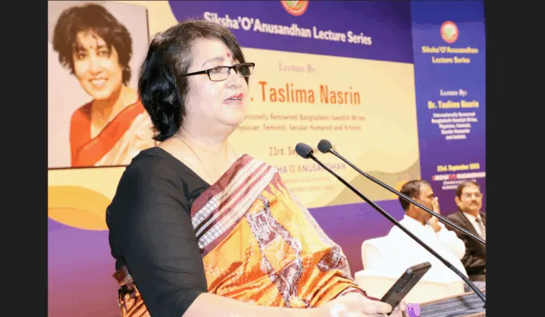 Laws Should Be Based On Equality & Human Rights: Taslima Nasrin
