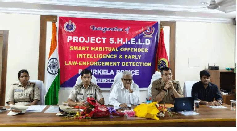 Project SHIELD Launched By Rourkela Police To Revolutionise Crime Prevention